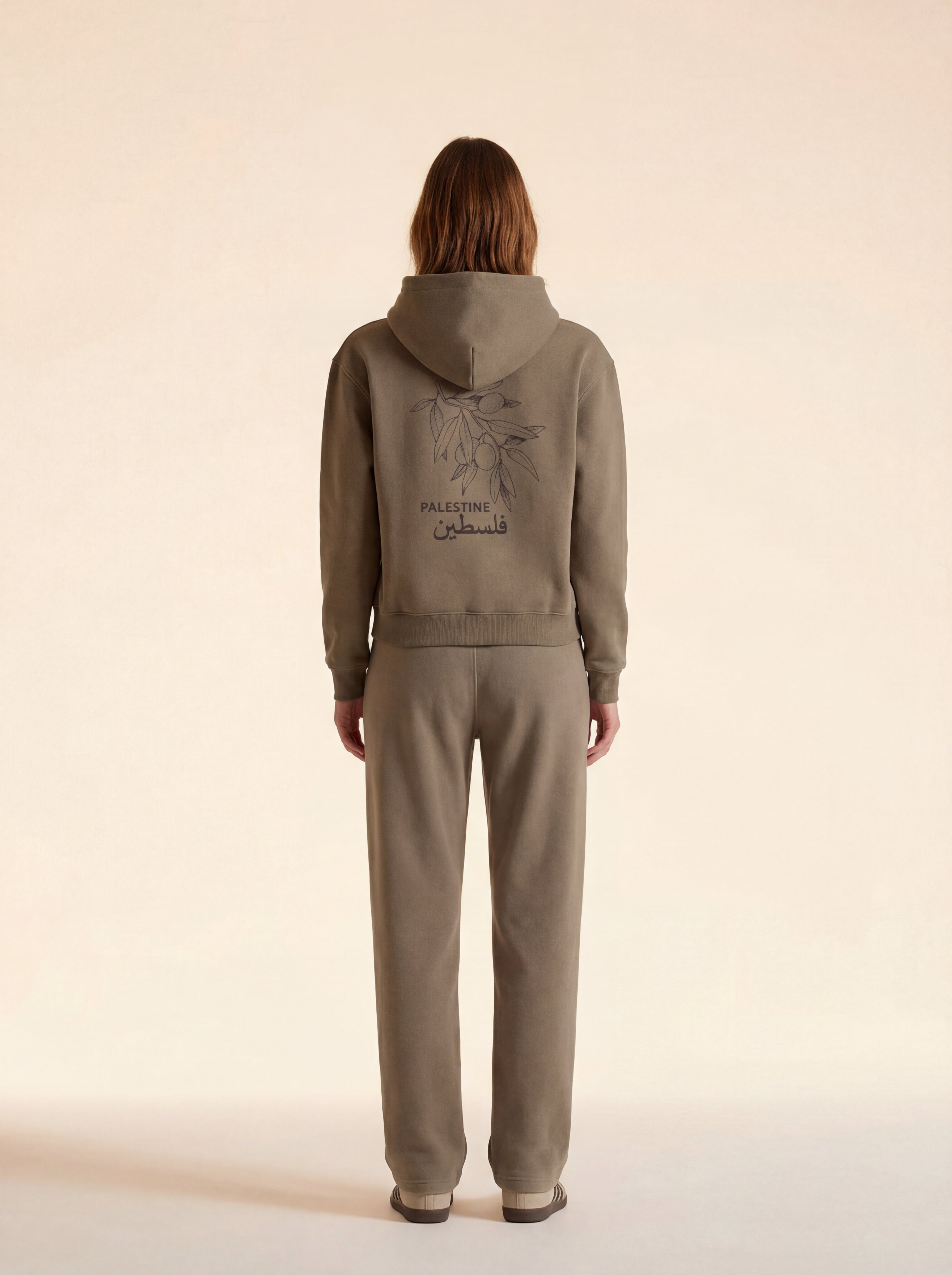 BRWN Fleece Straight Leg Pants