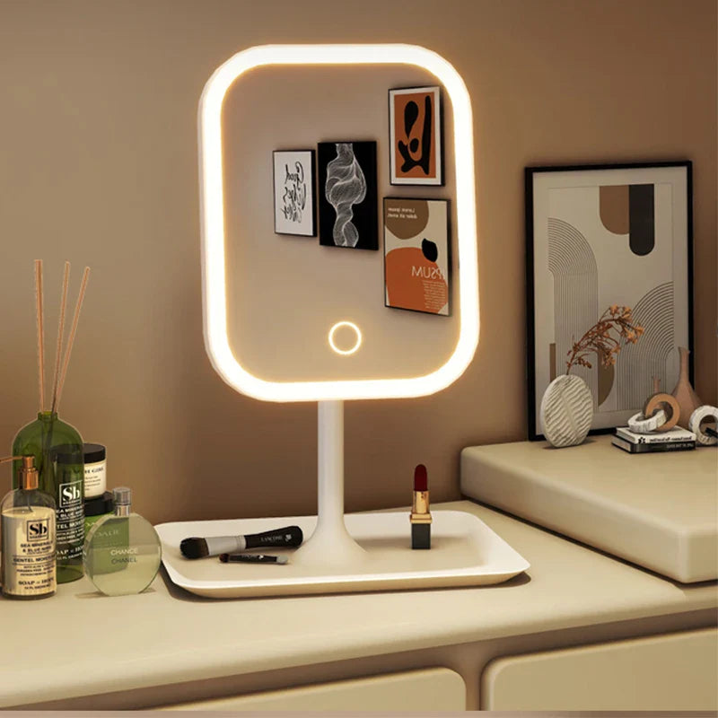 Modern 3-Color LED Makeup Vanity Mirror